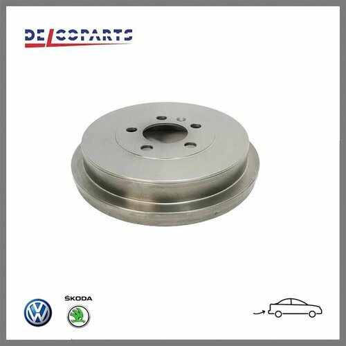 Барабан тормозной задний DelcoParts 19374507 для а/м Volkswagen Polo, Skoda Rapid