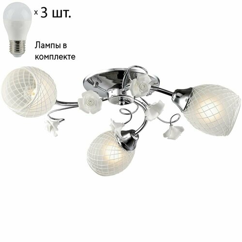 Люстра потолочная. Люстра на кухню. Velante 705-107-03+Lamps