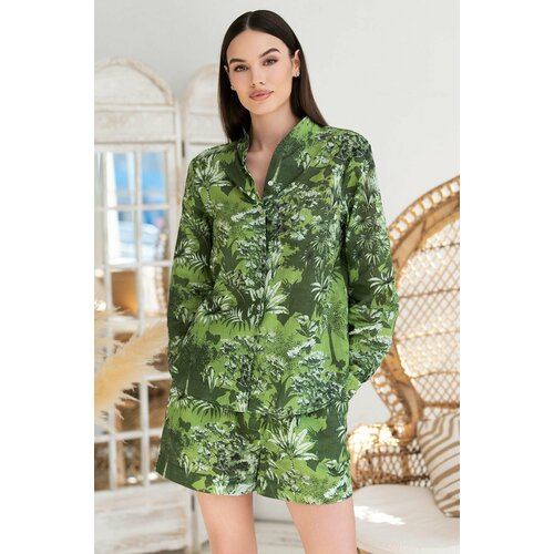 Пижама MIA-AMORE, размер M, зеленый