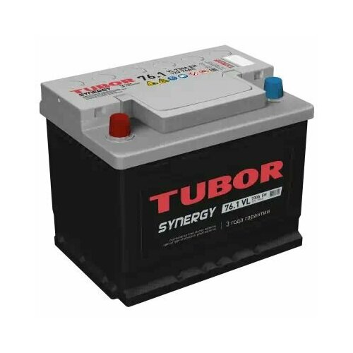 Аккумулятор 76 А/ч п. п. Tubor Synergy ток 700 276x175x190