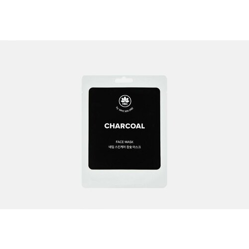 тканевая маска для лица с древесным углем sheet face mask charcoal Маска для лица тканевая с древесным углем NAME SKIN CARE Sheet Face Mask CHARCOAL