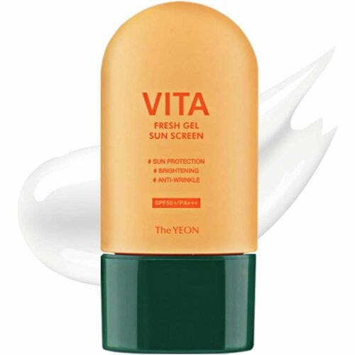 The Yeon Крем - гель солнцезащитный с витаминами и ниацинамидом Vita Fresh Gel Sun Screen SPF50+ 50 мл.