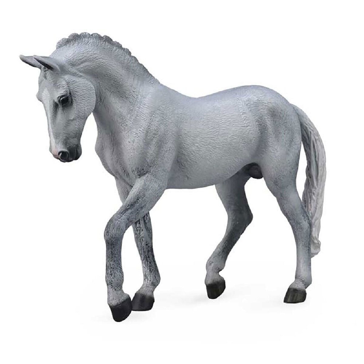 Фигурка Collecta Жеребец лошади Тракенер, серый, XL 88733b