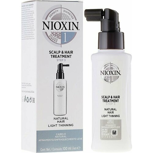 NIOXIN System 01 Scalp Treatment - Питательная маска (Система 1) 100 мл nioxin system 2 питательная маска для кожи головы 100 мл бутылка
