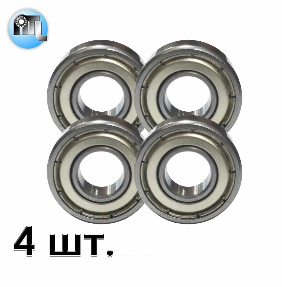 Комплект 4 шт. Подшипник 1000088-ZZ (618/8-2RS 688-ZZ) NTL Bearing