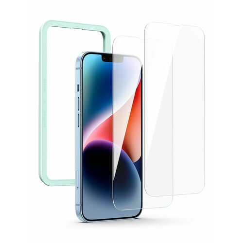 Защитное стекло UGREEN SP195 (90205) Full Coverage HD Tempered Glass Screen Protector with Alignment Tool для iPhone 13 Pro Max. Цвет: прозрачный бесцветный, прозрачный