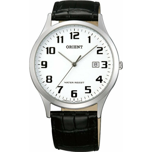 Наручные часы ORIENT UNA1004W, черный, серебряный