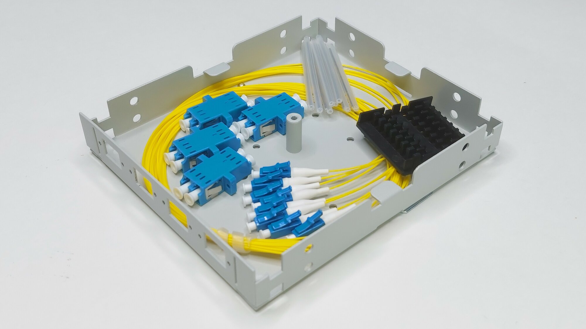 фото Предсобранный кросс КРН-8мини портов LC/UPC (металл)