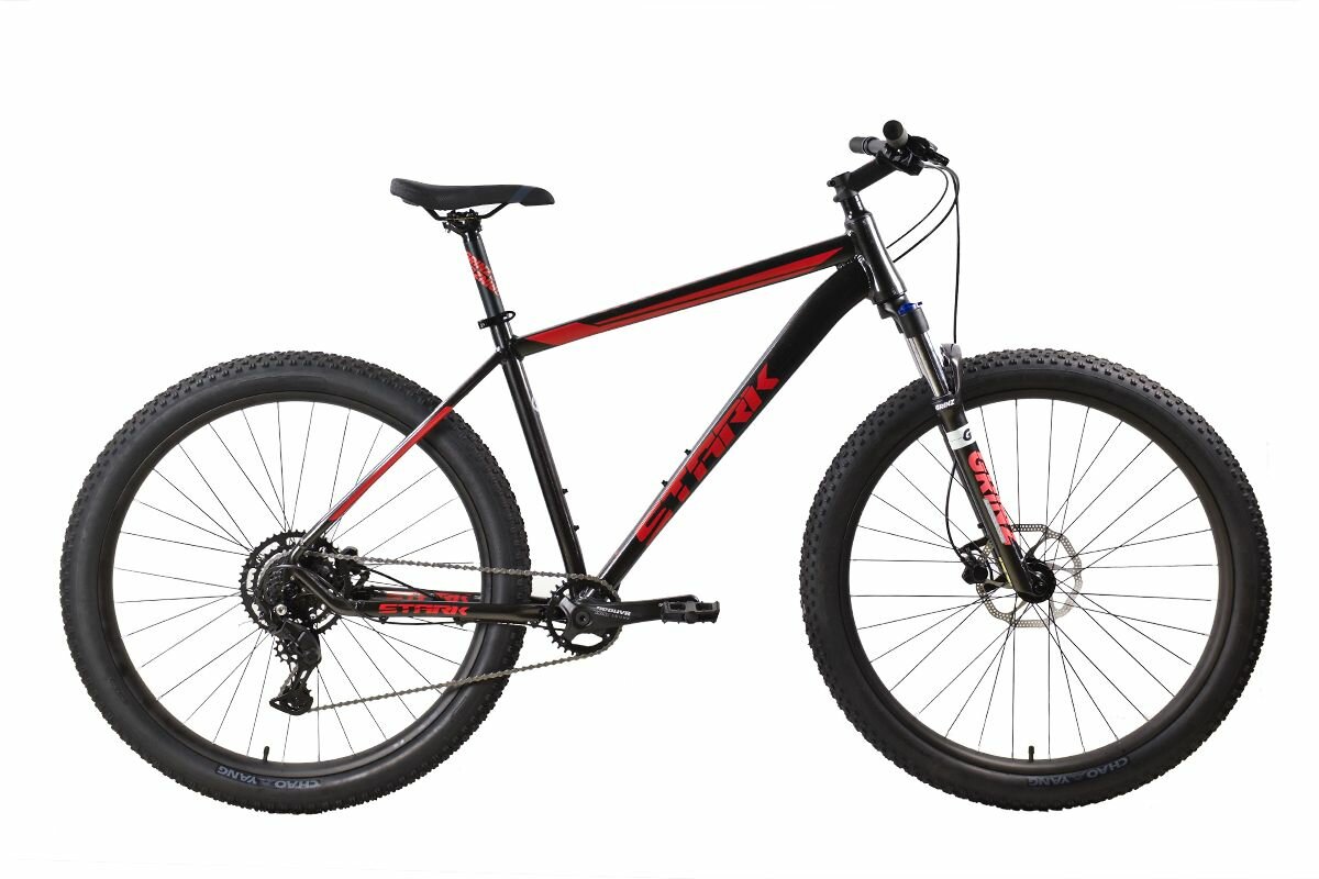 Велосипед Stark Funrizer 29.4+ HD (2024) 22" темно-графитовый/красный