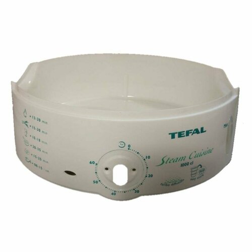 Tefal SS-983472 часть корпуса бак для пароварок (Tank/white. tefal) цвет белый. бак для воды отпаривателя tefal 2020 cs 10000693