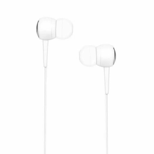 Наушники More Choice G21 микрофон вакуумные 95 дБ 16 Ом 35 мм 12 м белые 456₽