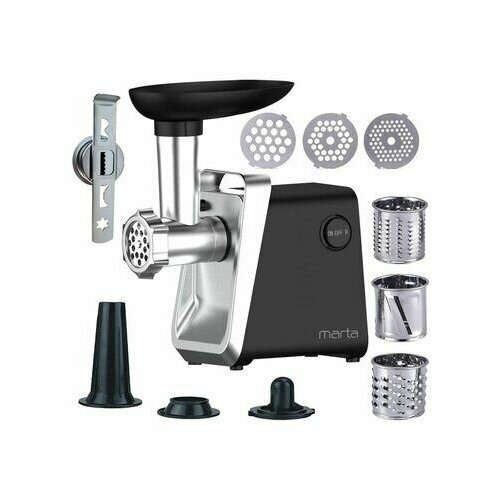 Мясорубка электрическая профессиональная мощностью 1800Вт Черный 590000₽