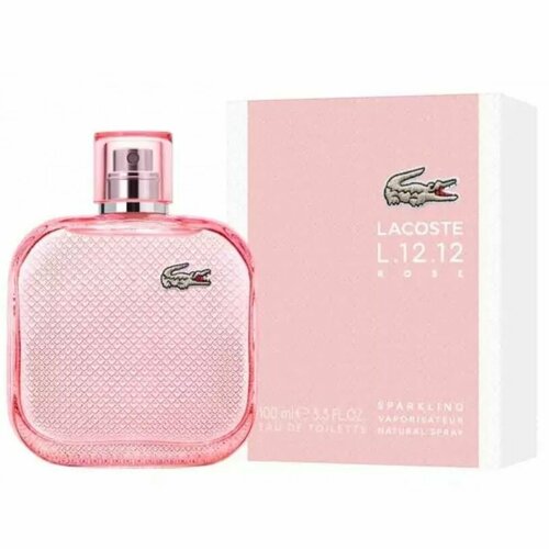 Lacoste Женский L.12.12 Rose Sparkling Туалетная вода (edt) 100мл