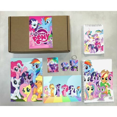 Бокс GOODbrelok принт Май Литл Пони, My Little Pony - 0002 брелок акриловый ссср 7