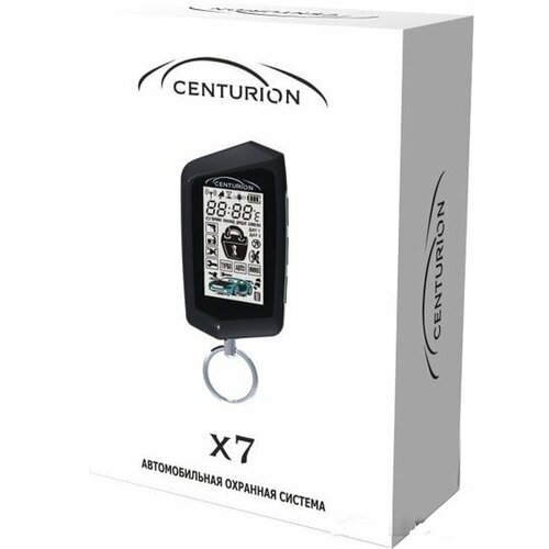 Автосигнализация Centurion X7 с обратной связью брелок с ЖК дисплеем 6640₽