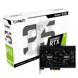 Видеокарта Palit RTX3050 DUAL 8GB (NE63050018P1-1070D GDDR6) 128bit DVI HDMI DP