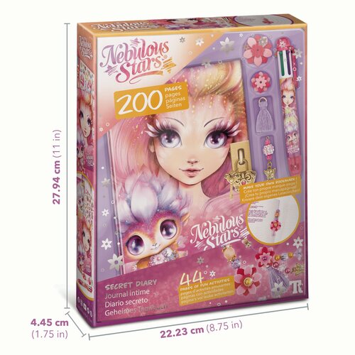 Наборы для творчества Nebulous Stars Серия Eclipsia Раскраска для девочек 16 черных эскизов акварельные краски кисть 1574₽