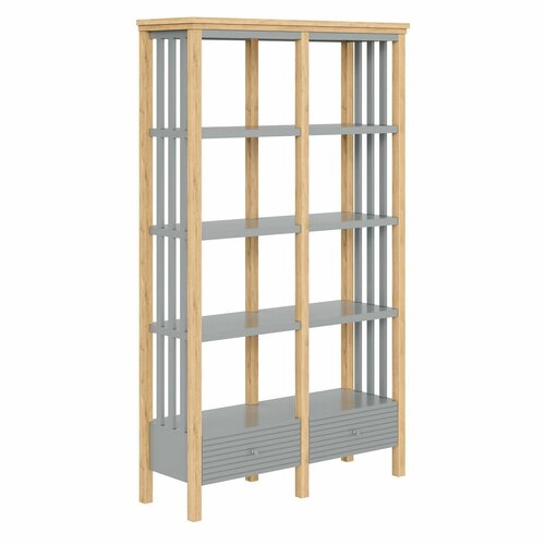 Стеллаж Кабинет Вояж 02-200 РЯ серый 7042антик 24 24242₽