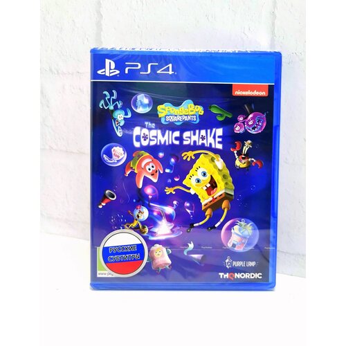 SpongeBob SquarePants The Cosmic Shake Русские субтитры Видеоигра на диске PS4 PS5 spongebob squarepants the cosmic shake [xbox one]