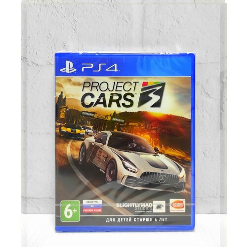 Project Cars 3 Русские субтитры Видеоигра на диске PS4 / PS5