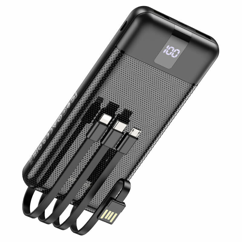 Портативный аккумулятор Borofone BJ20 10000mAh, черный, упаковка: коробка