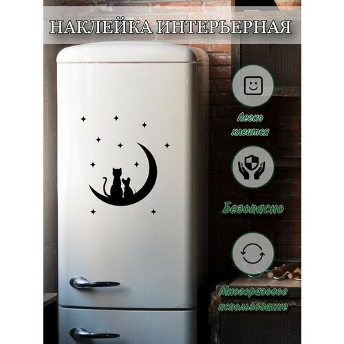 Наклейка интерьерная кот