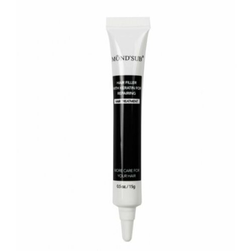 Mond'Sub Филлер для волос с кератином, восстанавливающий, 15г.