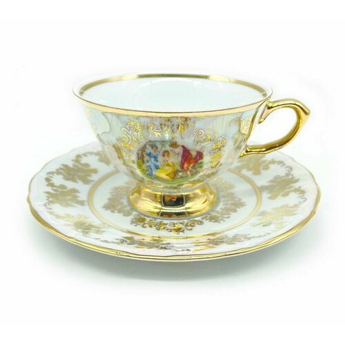 Чайная пара (чашка с блюдцем) 