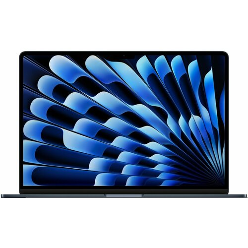 Ноутбук Apple MacBook Air 15 Apple M3/8Gb/256Gb/Apple graphics 10-core/Midnight ноутбук apple apple z1au0012j