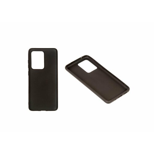 Case / Чехол для Samsung Galaxy S20 Ultra матовый силикон, черный