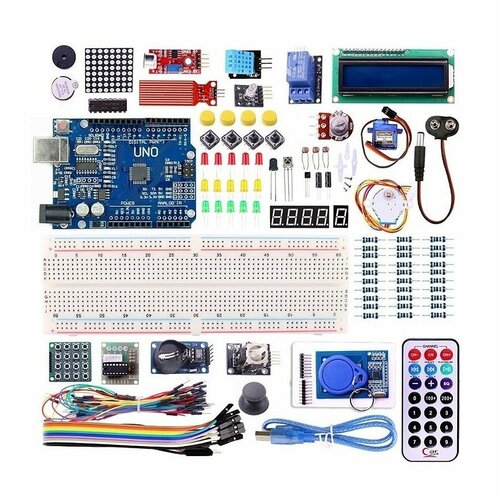 Starter Kit №7 / Стартовый набор для Arduino датчик веса 3 кг датчик веса hx711 24 бита модуль ad для arduino rcmall