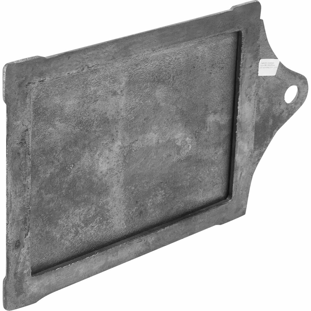 фото Печная задвижка, шибер чугунный ЗВ-6, 395х265 / 305х270 мм