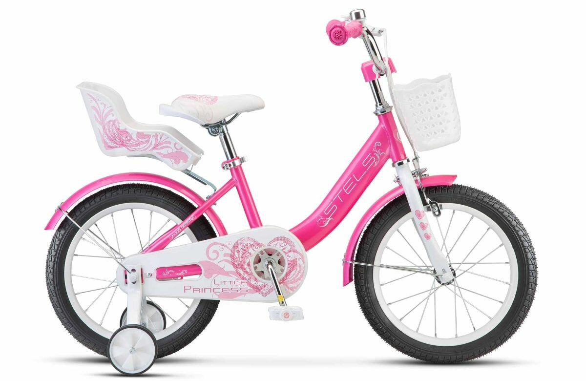 Велосипед детский STELS Little Princess KC 16" Z010, 16" Розовый