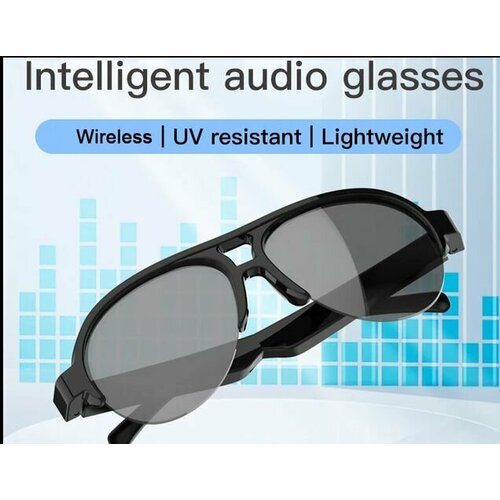 Поляризационные солнцезащитные очкиочки с наушникамиумные очки Bluetooth беспроводныес микрофоном для телефона сенсорные TWS Hi-Fiполя 1790₽