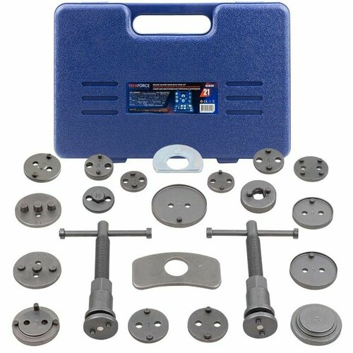 Набор инструментов для обслуживания тормозных цилиндров 21пр, в кейсе