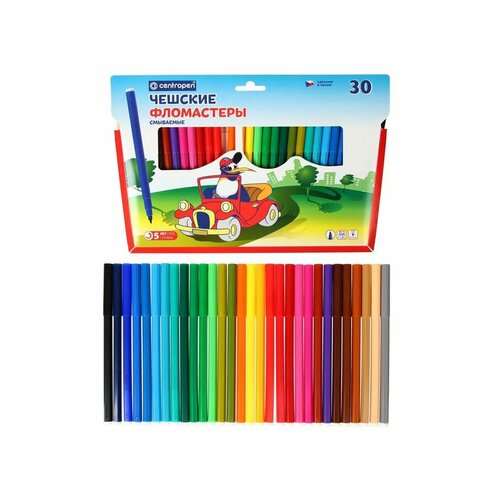 Набор фломастеров для рисования скетчинга 30 цветов 1068₽