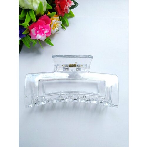 Заколка краб для волос прозрачный MaYl 350₽