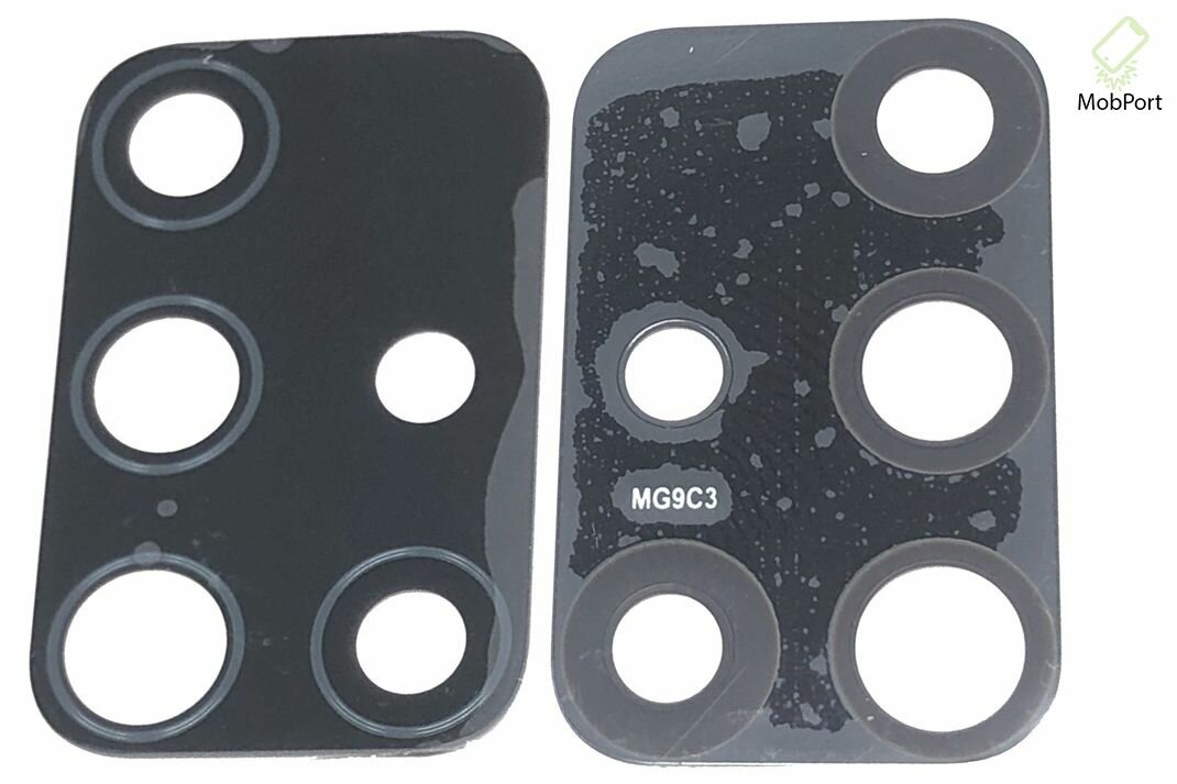 Стекло камеры, для Samsung Galaxy A51 SM-A515F, графитовое, черное — фото 1