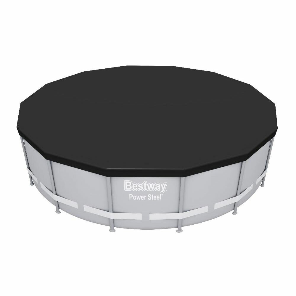 Изображение Тент для бассейна Bestway чёрный 427 см