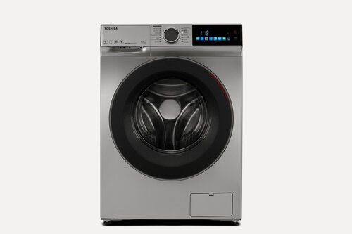 Изображение товара Стиральная машина Toshiba TW-BN90C4RU, с паром, 8 кг, WiFi управление, 14 режимов, аквастоп, серебристая