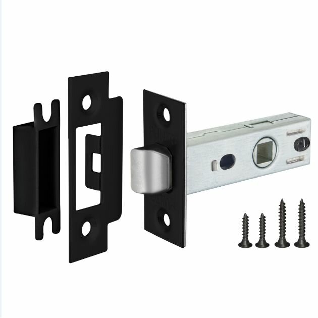 Защёлка врезная Punto L45-8 BL чёрный