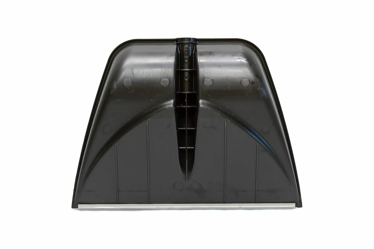 Снеговая лопата лето пэт профи алюминиевая планка 555x410мм d универсальная черная без черенка 5738