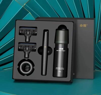 Изображение Набор для бритья Xiaomi Lemon Razor H303-5 (набор 5 предметов)