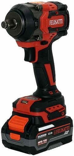 Гайковерт бесщеточный аккумуляторный Felisatti FT15837 (18В 650нм)