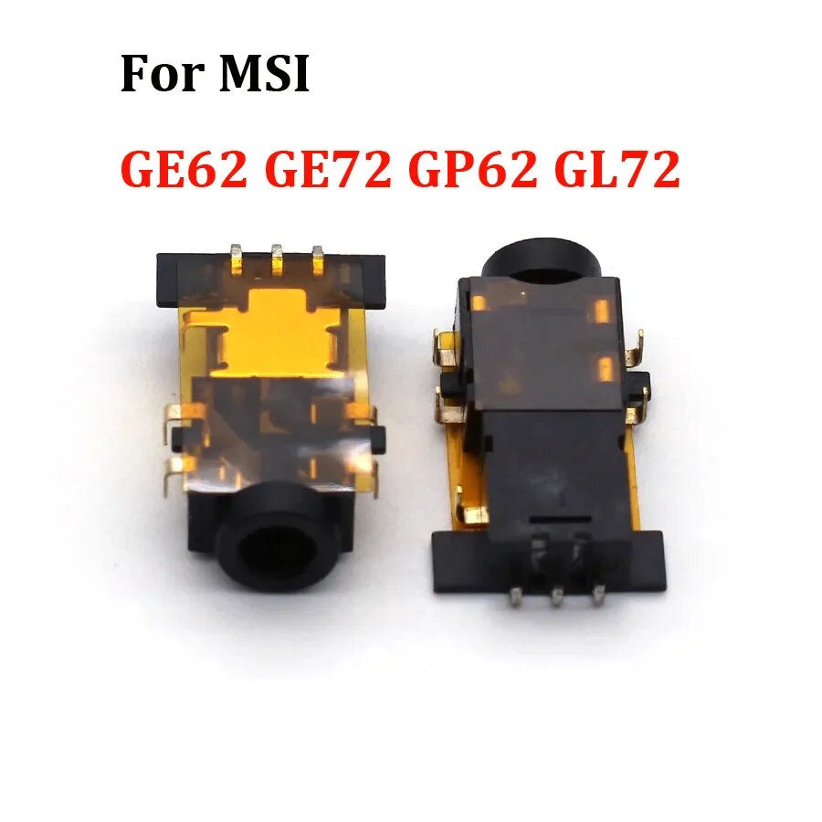 1 - 20PCS Новый аудиоразъем для главной платы ноутбука MSI GE62 GE72 GP62 GL72, 1PC