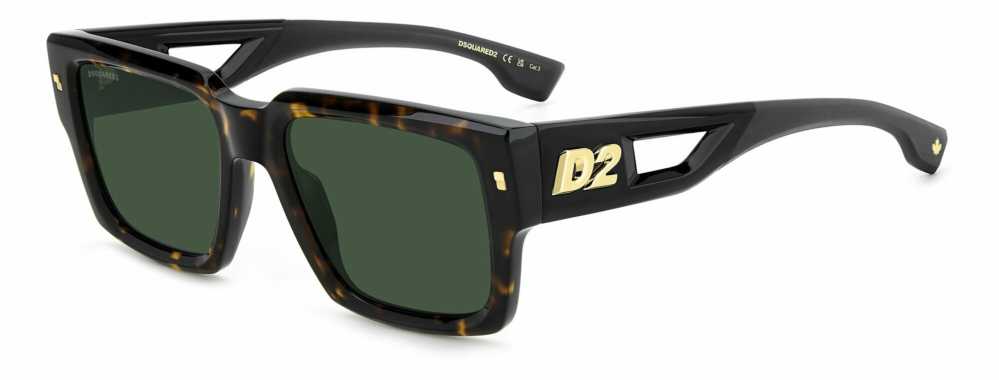 Солнцезащитные очки DSQUARED2, коричневый