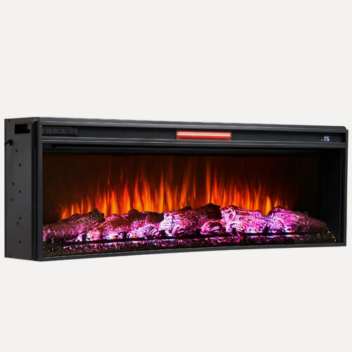 Изображение товара Линейный электроочаг RealFlame Joker 52, звуковой эффект, 5 вариантов цвета пламени, обогрев, пульт ДУ