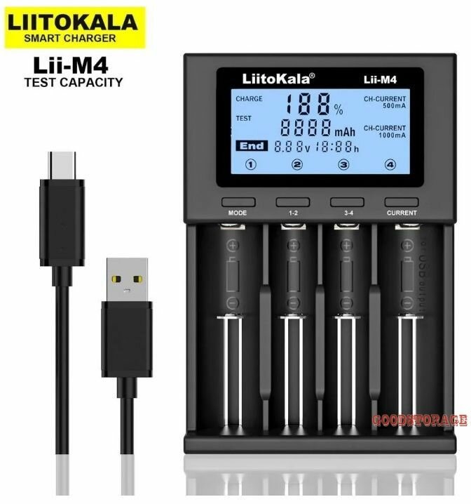 Зарядное устройство LiitoKala Lii-M4