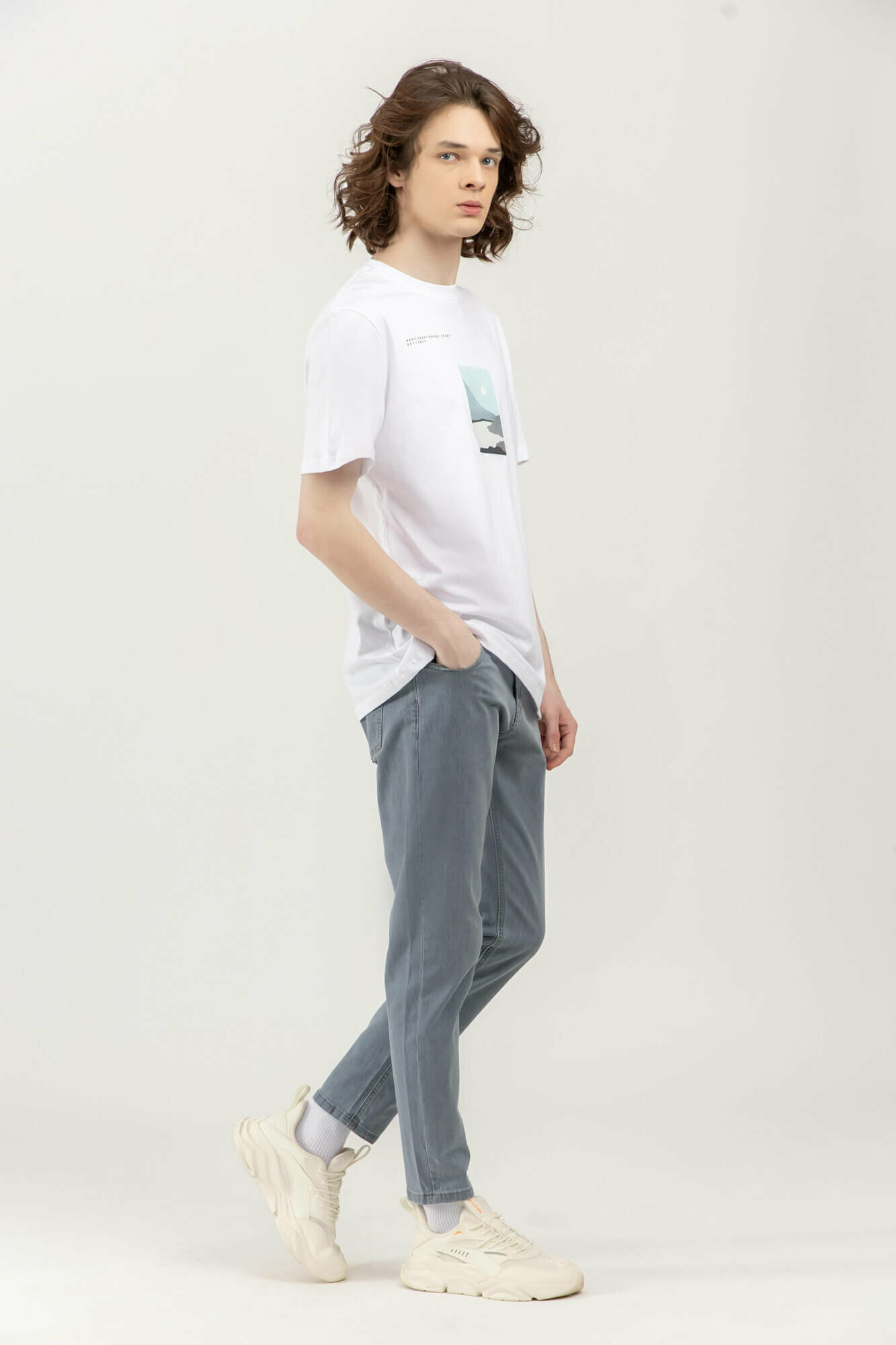 Джинсы TERRA PRO, размер 29, grey — фото 1