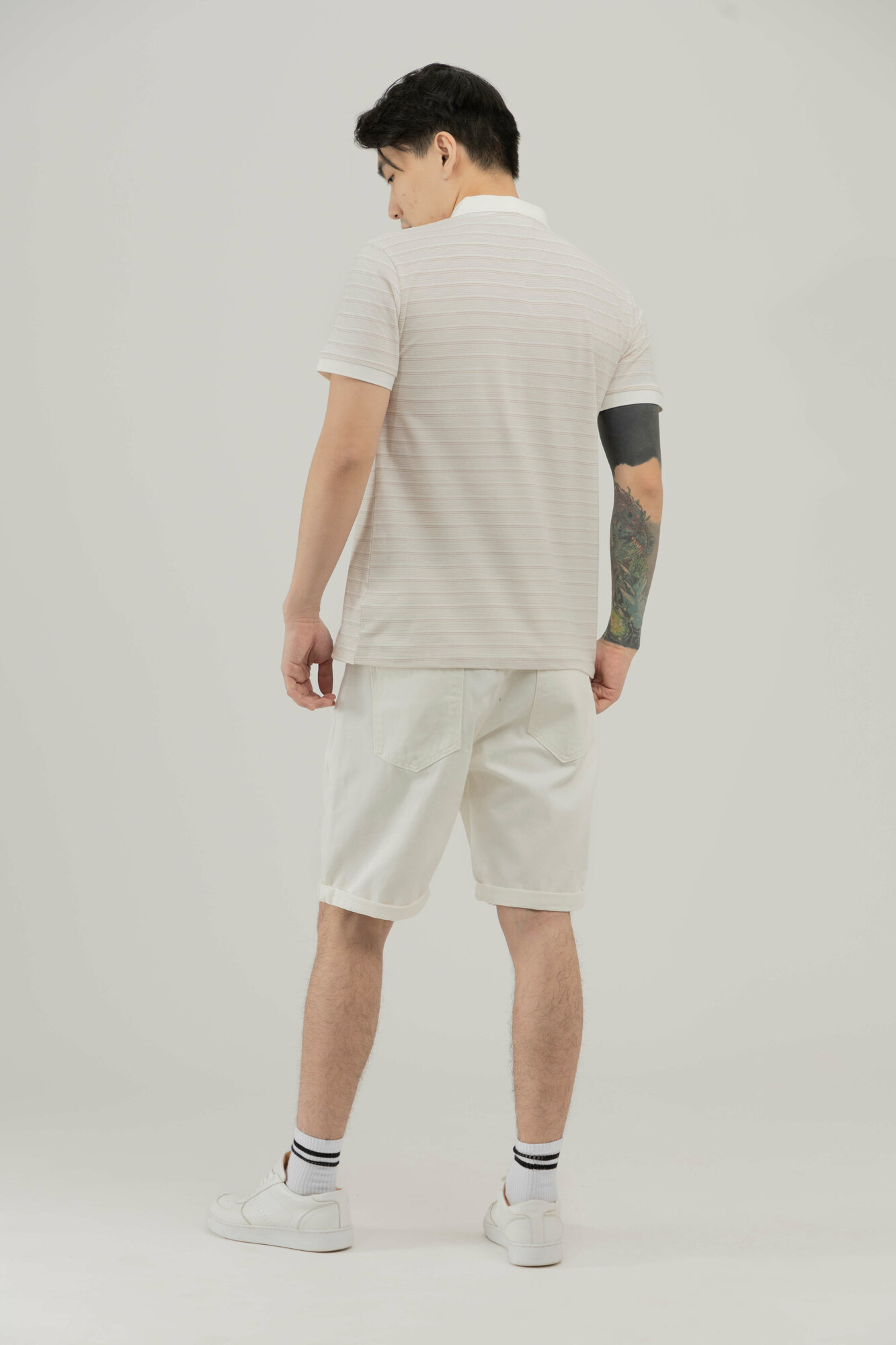 Поло спортивное TERRA PRO, размер S, beige — фото 1